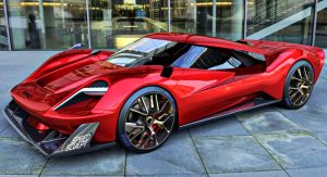 2025 Ford GT Model Designed by Marco Wietrzychowski