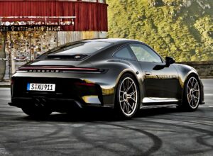 Porsche 911 GT3 Bergsport - Dynamic Front Three-Quarter Alpine Switchback