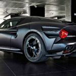 Alfa Romeo 33 Stradale Perla Nera official exterior hero view