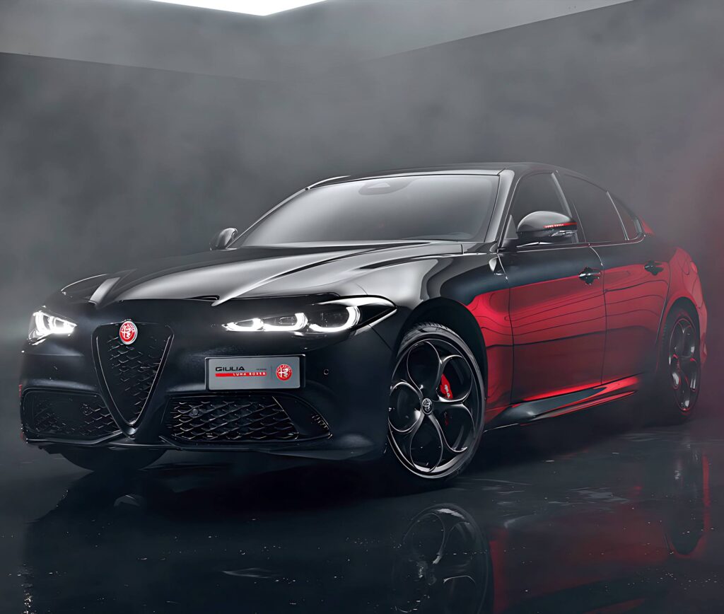 Alfa Romeo Edizione Luna Rossa official exterior hero view