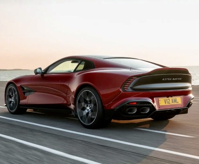 Aston Martin V12 Grand Tourer official exterior hero view