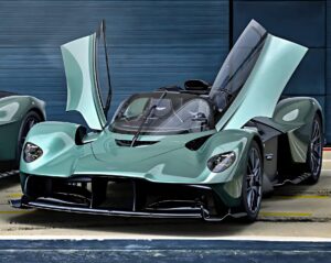 Aston Martin Valhalla Spider official exterior hero view