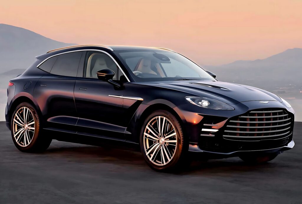 Aston Martin's DBX GT official exterior hero view