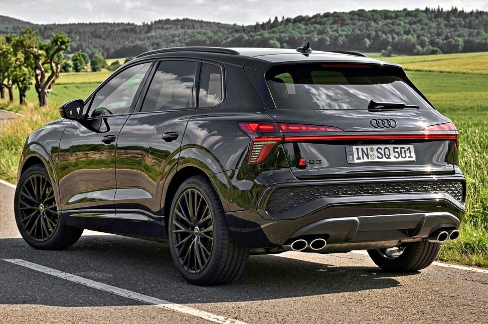 Audi SQ3 official exterior hero view