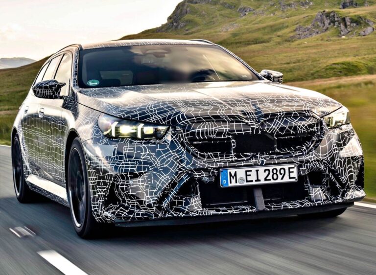BMW M5 official exterior hero view