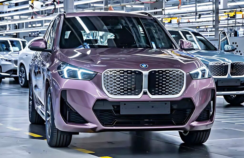 BMW iX1 official exterior hero view