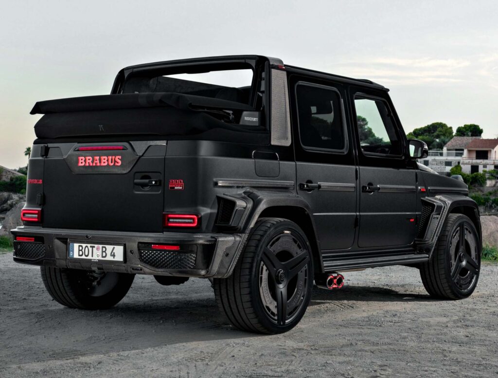 Brabus 900 Rocket Edition Cabrio official exterior hero view