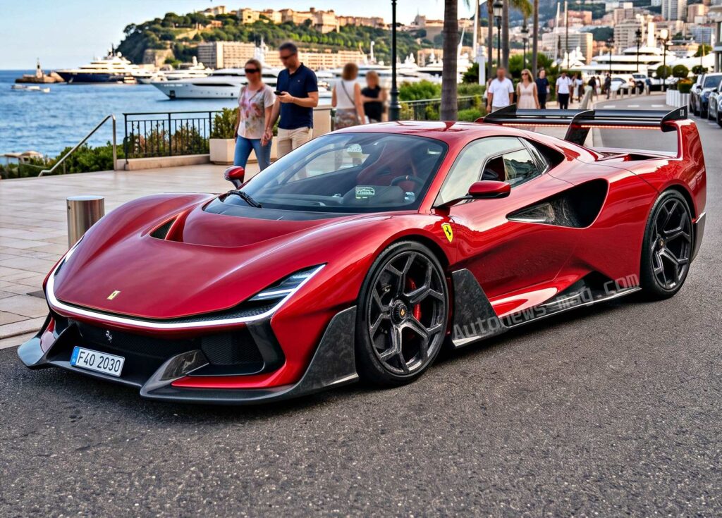 Ferrari F40 Modern Tribute official exterior hero view