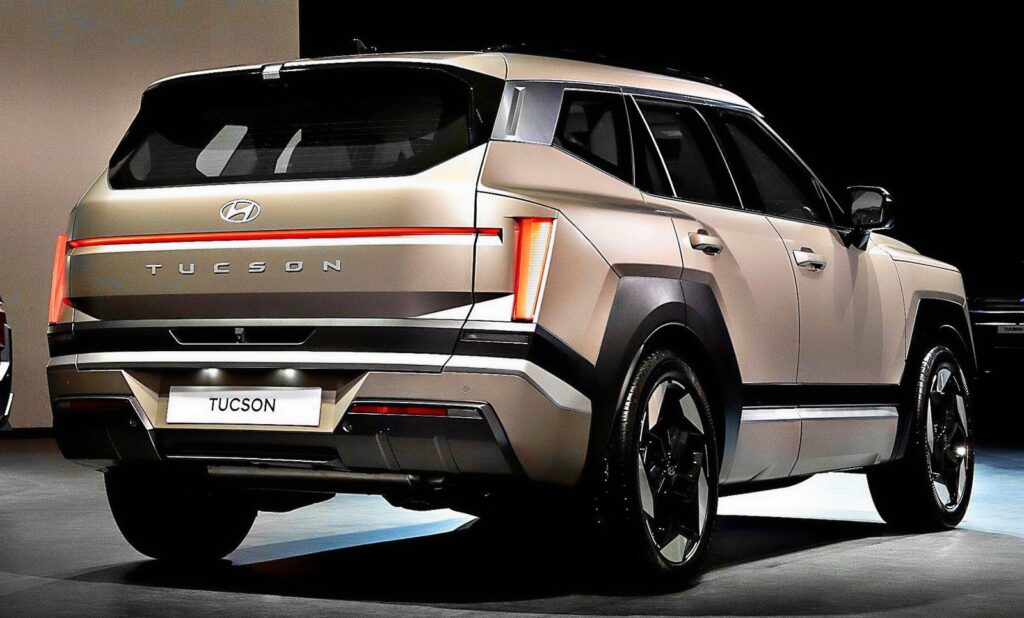 Hyundai New Tucson Remembers official exterior hero view