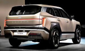 Hyundai New Tucson Remembers official exterior hero view