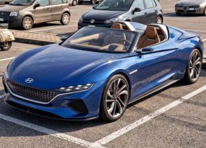 Hyundai Open-Top GT official exterior hero view