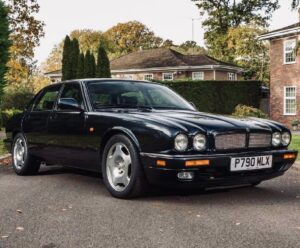 Jaguar XJR official exterior hero view