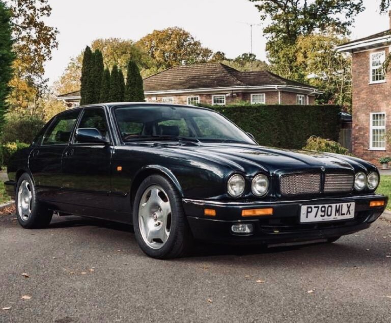 Jaguar XJR official exterior hero view
