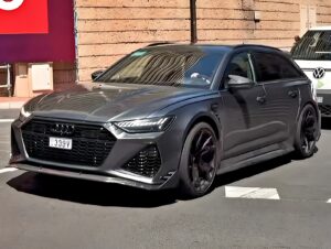 Max Verstappen Spotted Driving ABT Audi RS6 Avant in Monaco official exterior hero view
