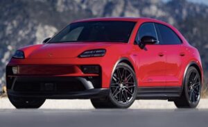 Porsche Macan GTS official exterior hero view
