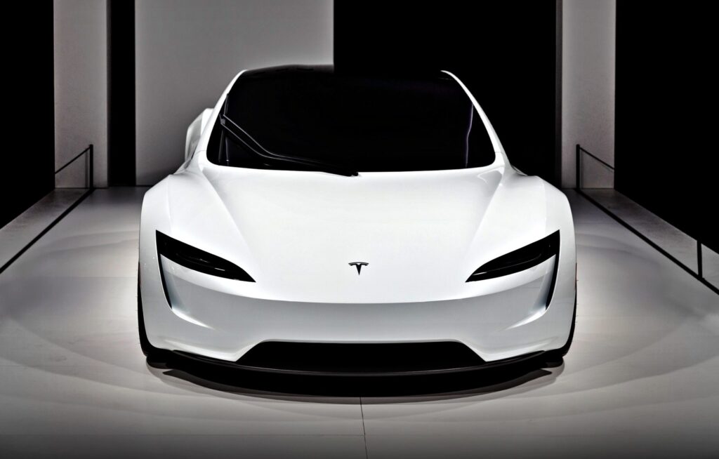 Tesla Roadster official exterior hero view