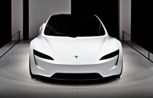 Tesla Roadster official exterior hero view