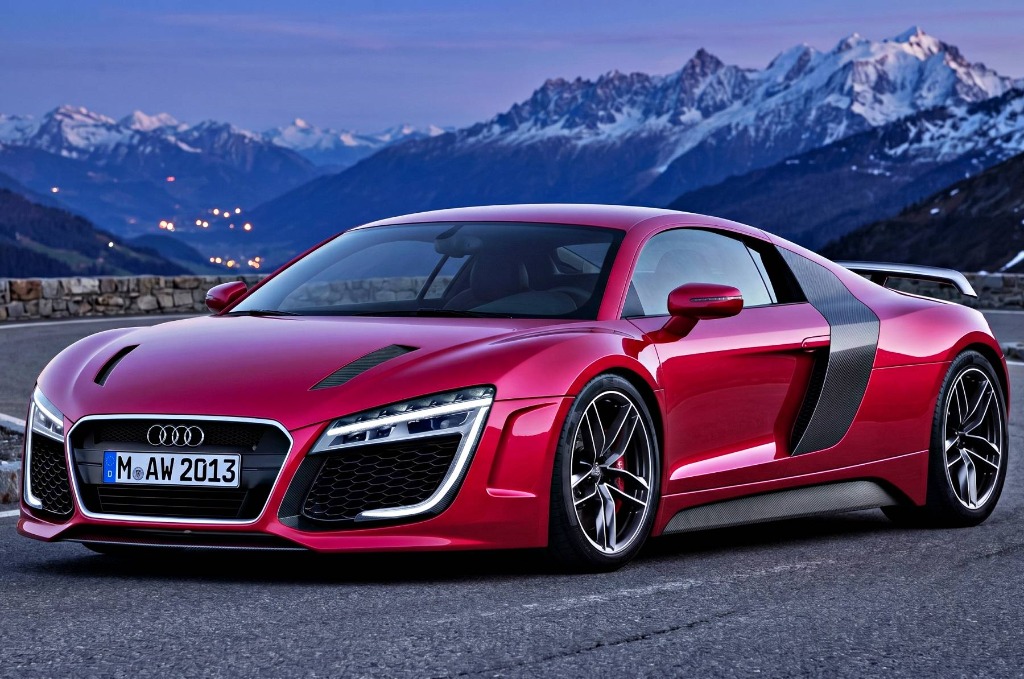 Audi R10 700HP Concept Hypercar Front Three-Quarter