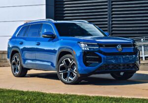 2027 Volkswagen Atlas official exterior hero view
