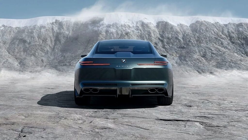ALPINA V8 engine - Feature View