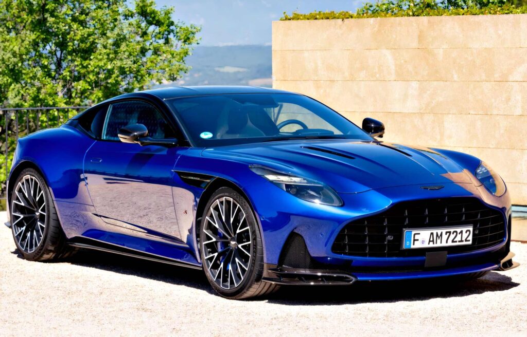 Aston Martin DB12 S official exterior hero view