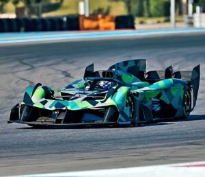 Aston Martin Track Prototype official exterior hero view