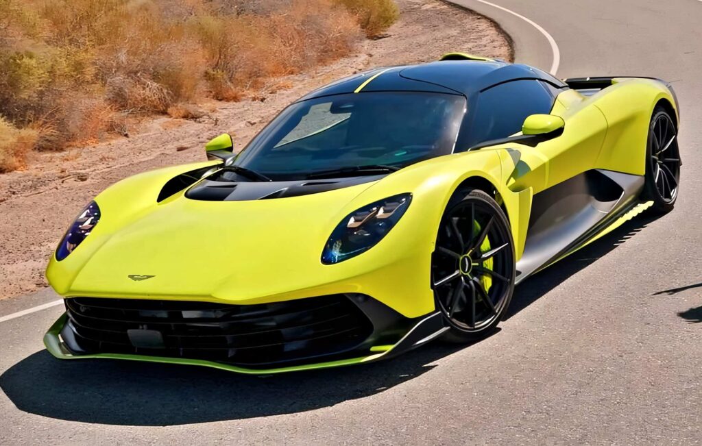 Aston Martin Valhalla official exterior hero view
