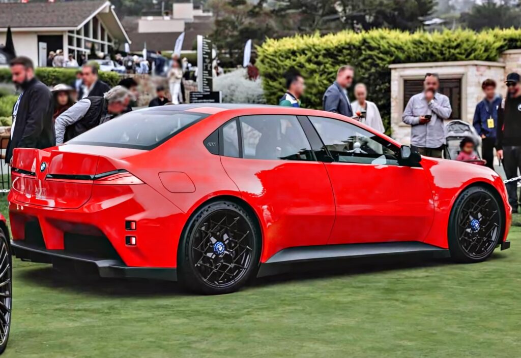 BMW Electric M3 official exterior hero view