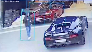 Bugatti Chiron Thief Gets Caught After Wild Chase Across Two Borders official exterior hero view
