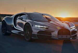 Bugatti Tourbillon testing official exterior hero view