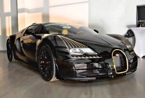 Bugatti Veyron Black Bess official exterior hero view