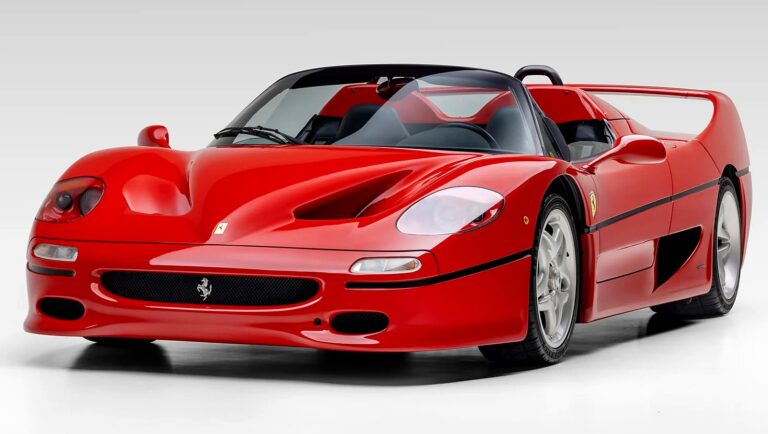 Ferrari F50 Auction - Feature View