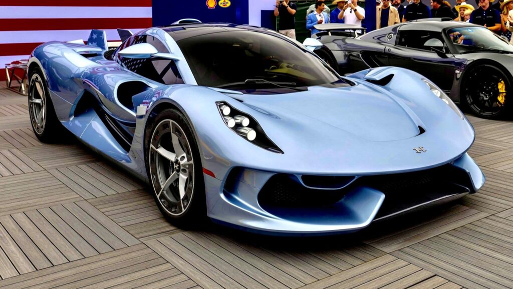 Hennessey Blackbird Corvette Hunts The LT6's Naturally Aspirated Crown With 800 Horsepower official exterior hero view