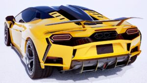 Lamborghini Temerario Widebody - Feature View