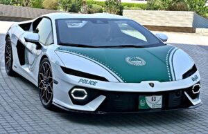 Lamborghini Revuelto Dubai official exterior hero view