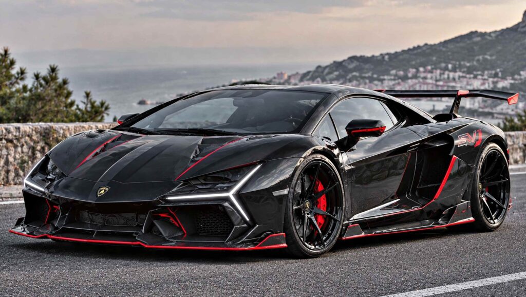 Lamborghini Revuelto SVJ official exterior hero view
