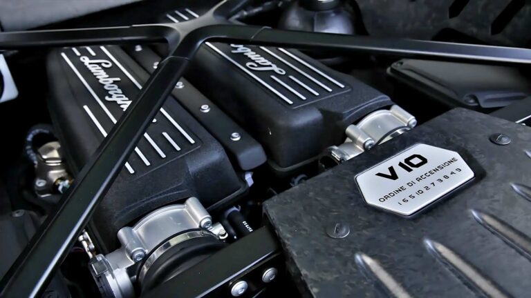 Lamborghini V10 Engine official exterior hero view