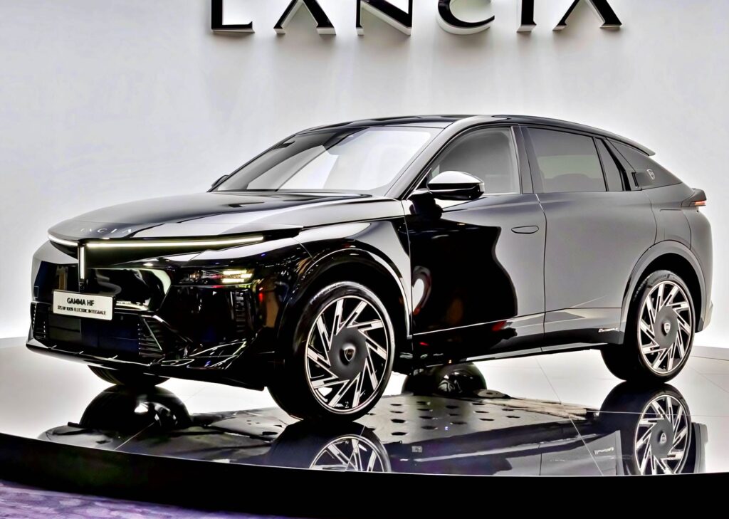 Lancia Gamma official exterior hero view