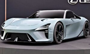 Lexus LFA EV official exterior hero view