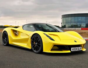 Lotus Evija Hypercar official exterior hero view