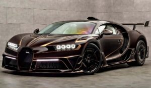 Mansory Bugatti Chiron Vivere official exterior hero view