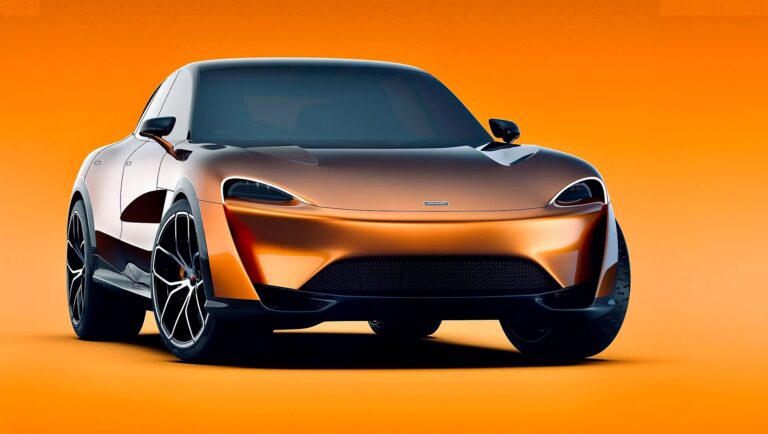 McLaren SUV Render - Feature View