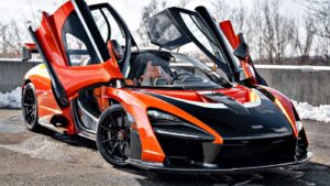 McLaren Senna Auction official exterior hero view