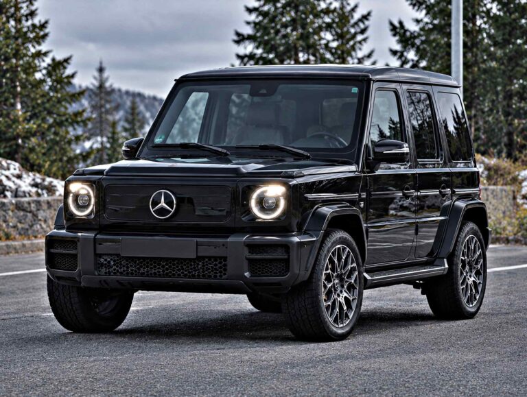 Mercedes Baby G official exterior hero view