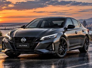 Nissan Altima 2027 official exterior hero view