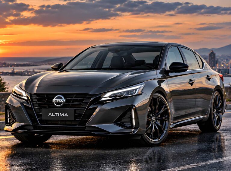 Nissan Altima 2027 official exterior hero view
