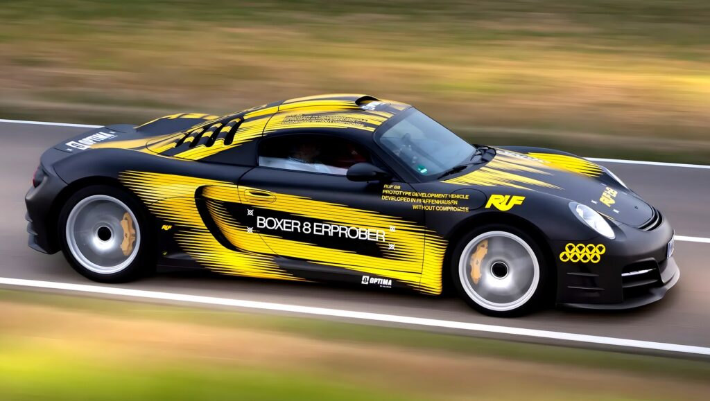 Porsche Supercar Engine - Feature View