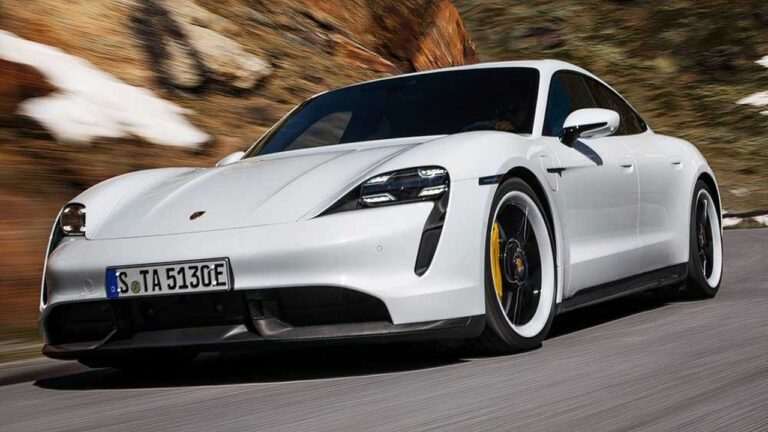 Porsche Taycan battery - Feature View
