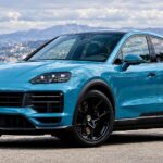 Porsche Cayenne Coupe Turbo GT official exterior hero view