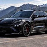 Porsche Macan EV official exterior hero view